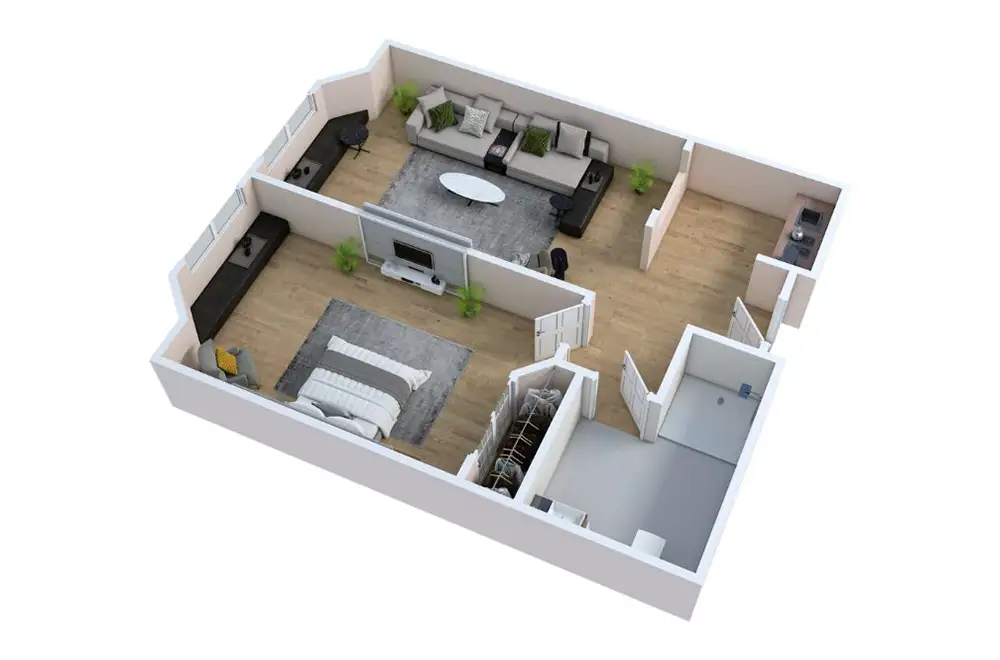 One Bedroom One Bedroom